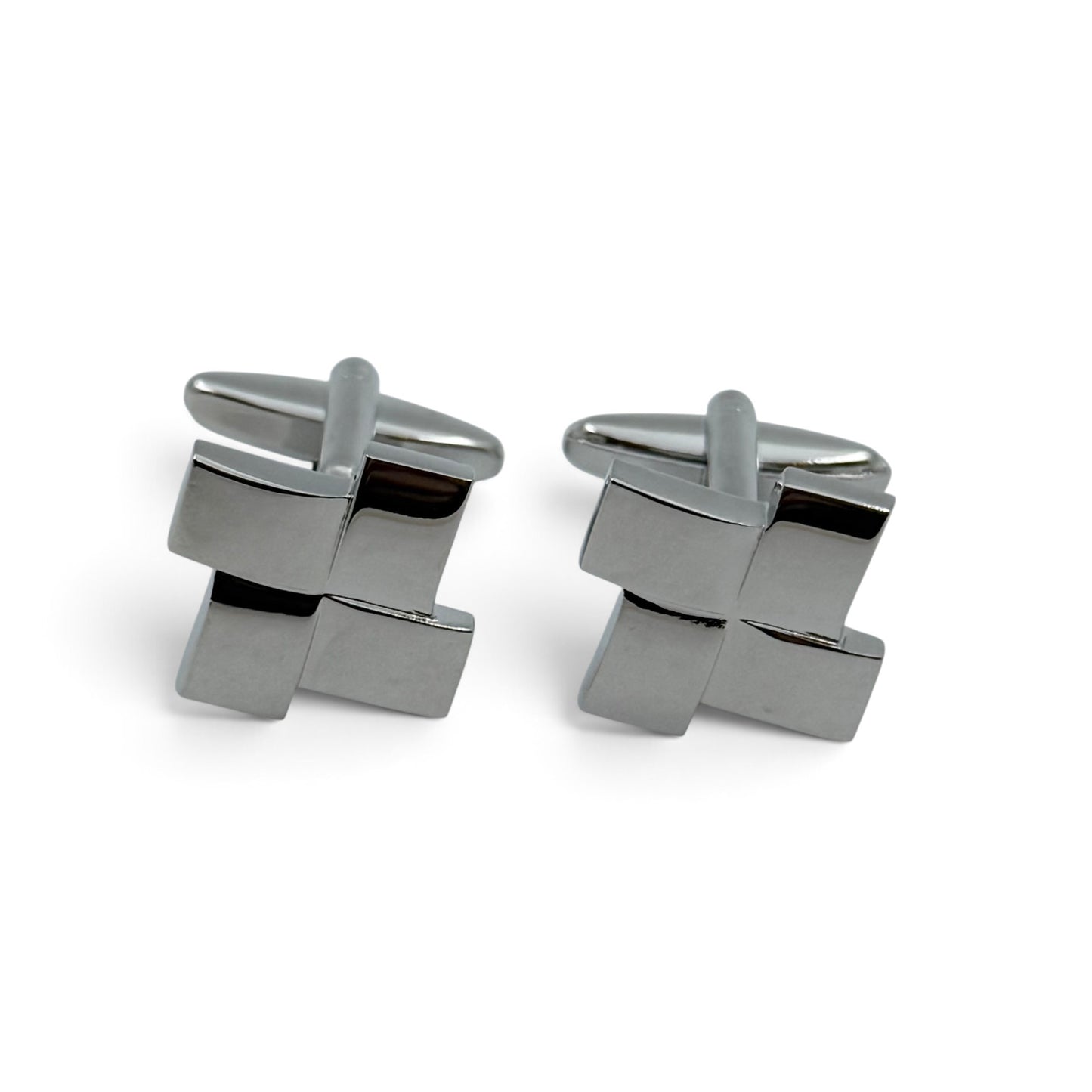 Sterling Cross Silver Cufflinks