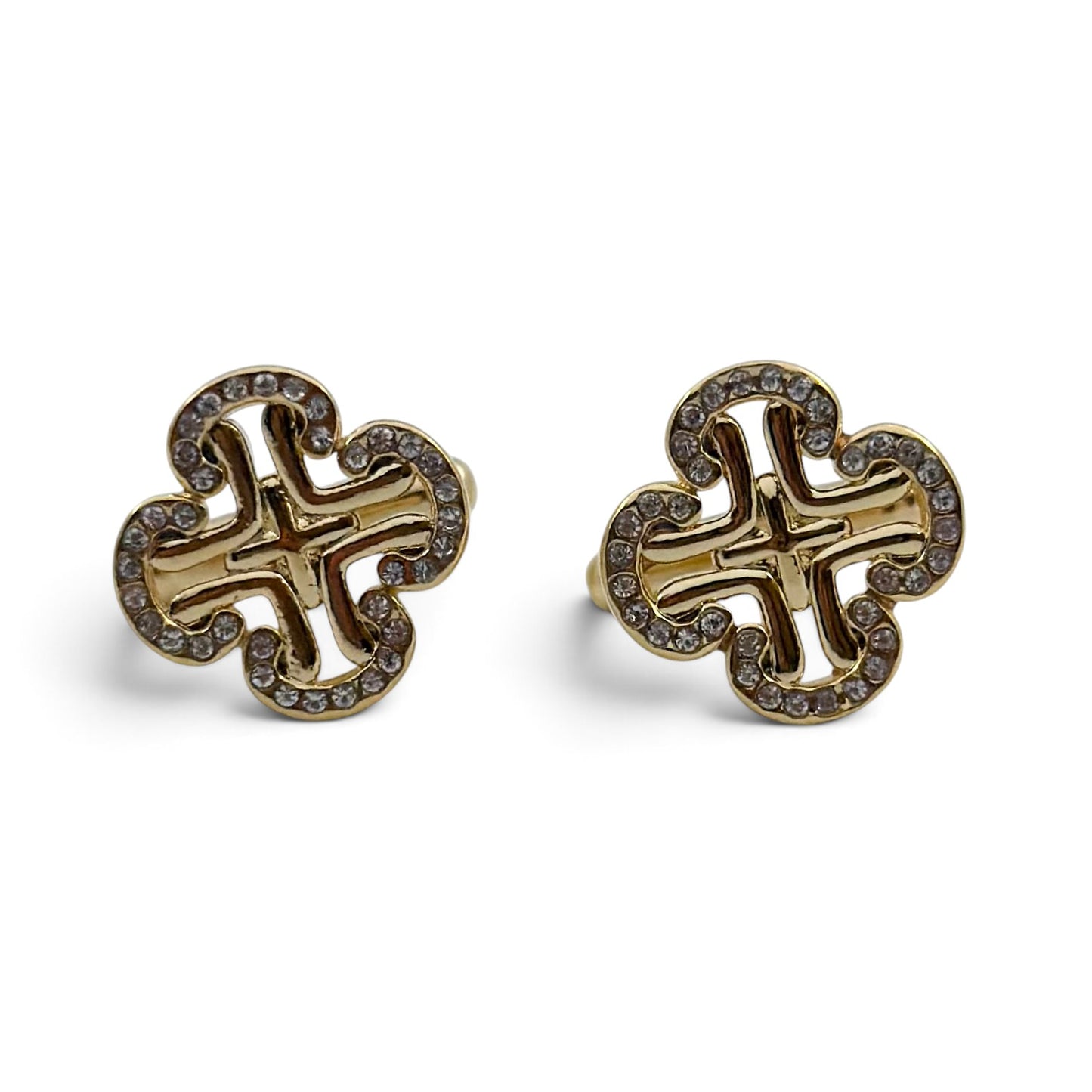 Aurelia Cross Golden Cufflinks