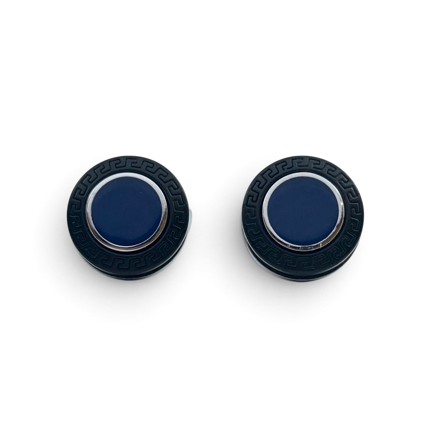 Sovereign Maze Silver Cufflinks
