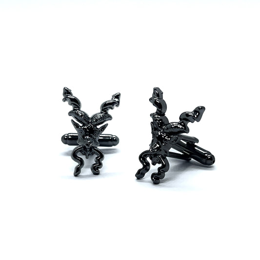 Markhor Grey Metallic Cufflinks