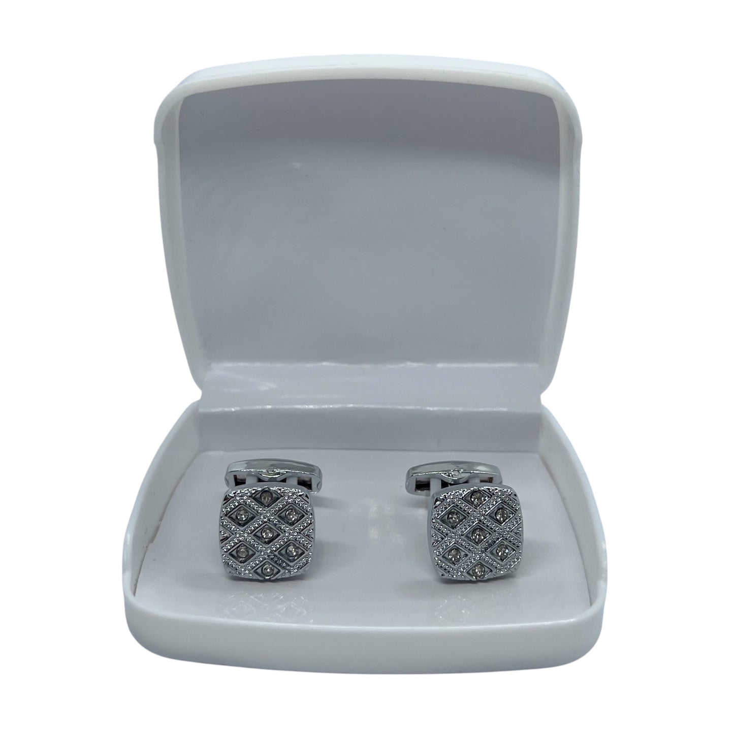 Cross Rhino Silver Cufflinks
