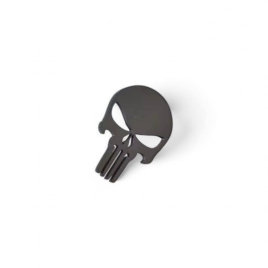 Skull Black Lapel Pin