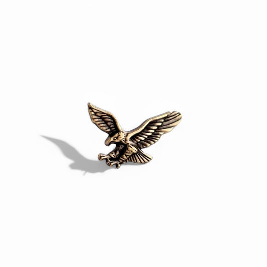 Eagle Bronze Lapel Pin