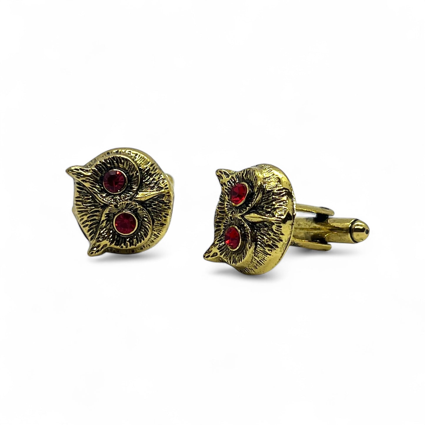 Regem Owl Vintage Style Cufflinks