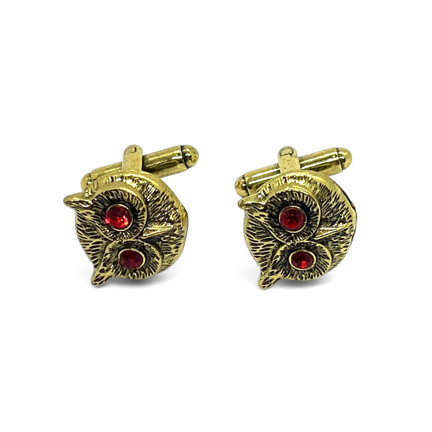 Regem Owl Vintage Style Cufflinks