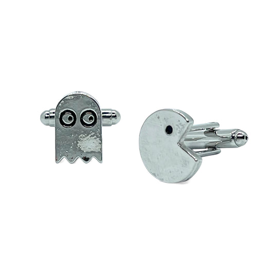 Packman Silver Cufflinks