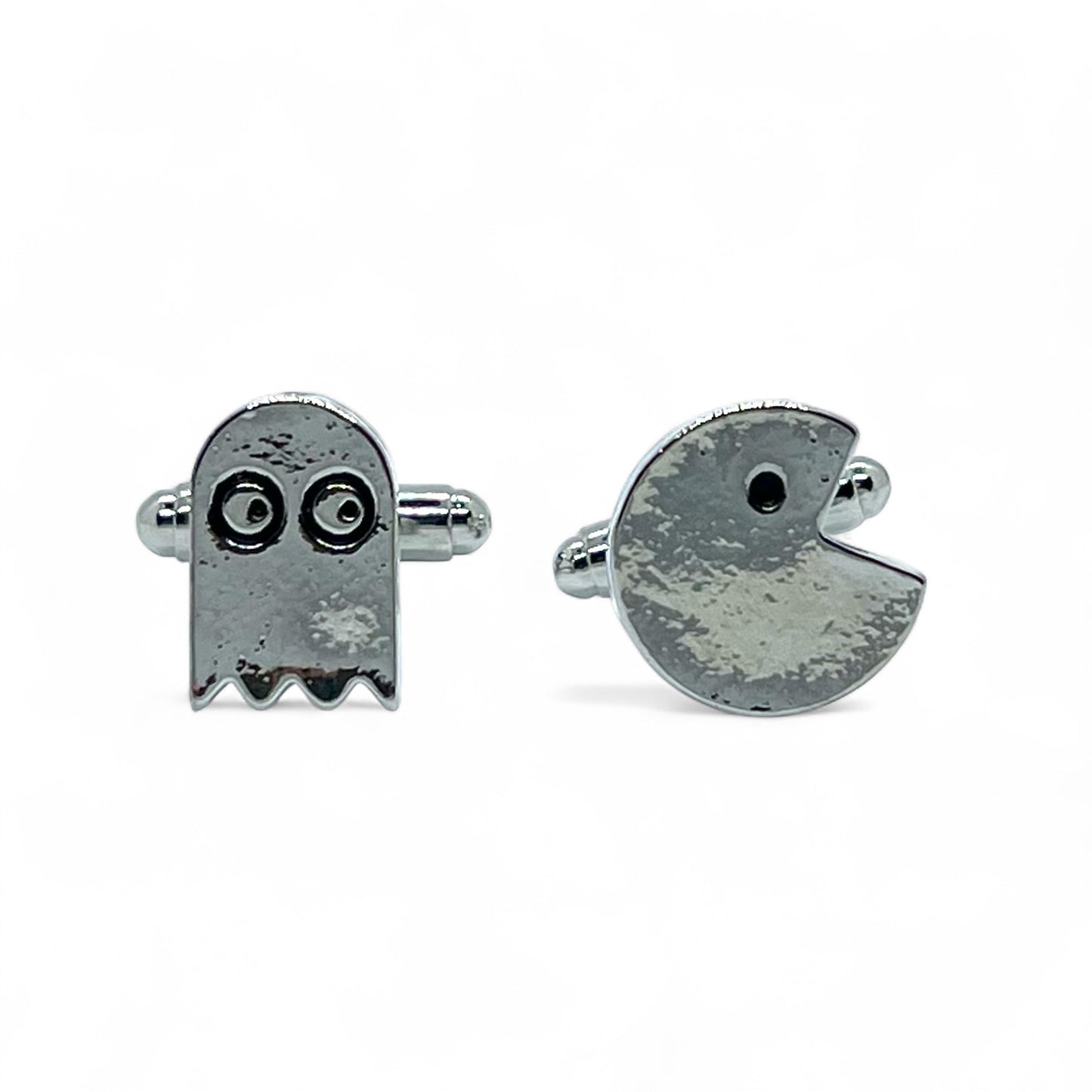 Packman Silver Cufflinks