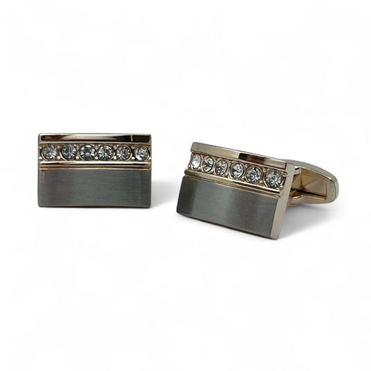 Grey Rhino Rose Gold Cufflinks