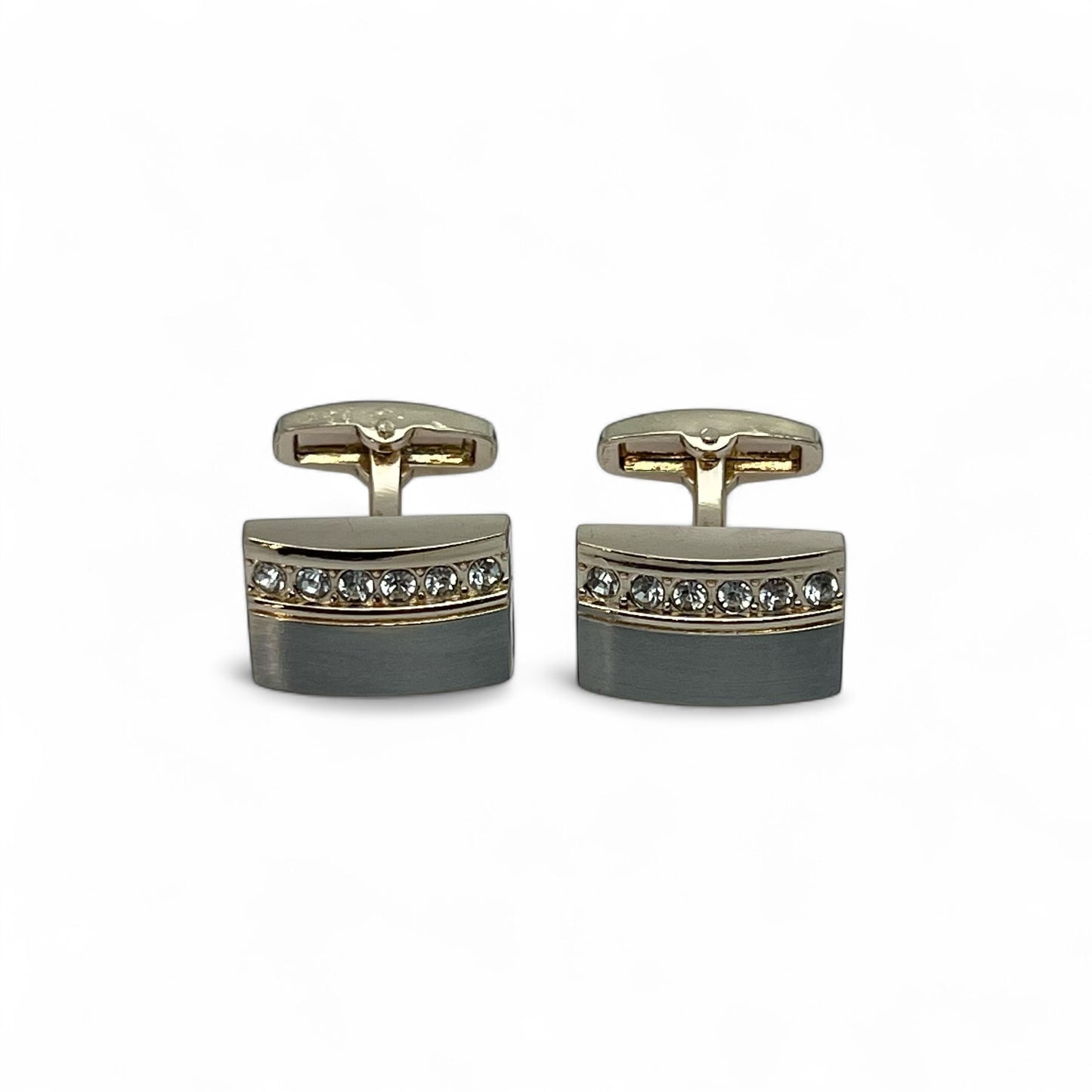 Grey Rhino Rose Gold Cufflinks