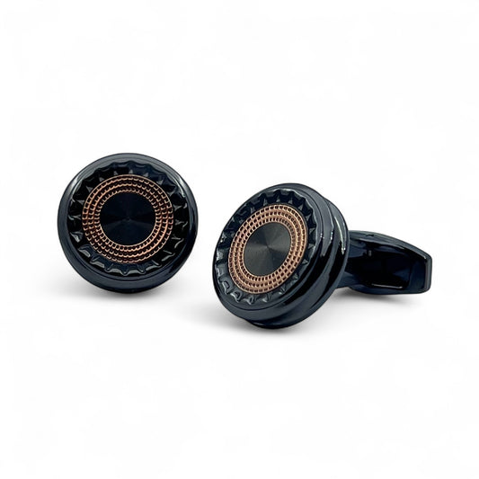 Gloring Grey Mettalic Cufflinks