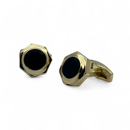 Hexosen Golden Cufflinks