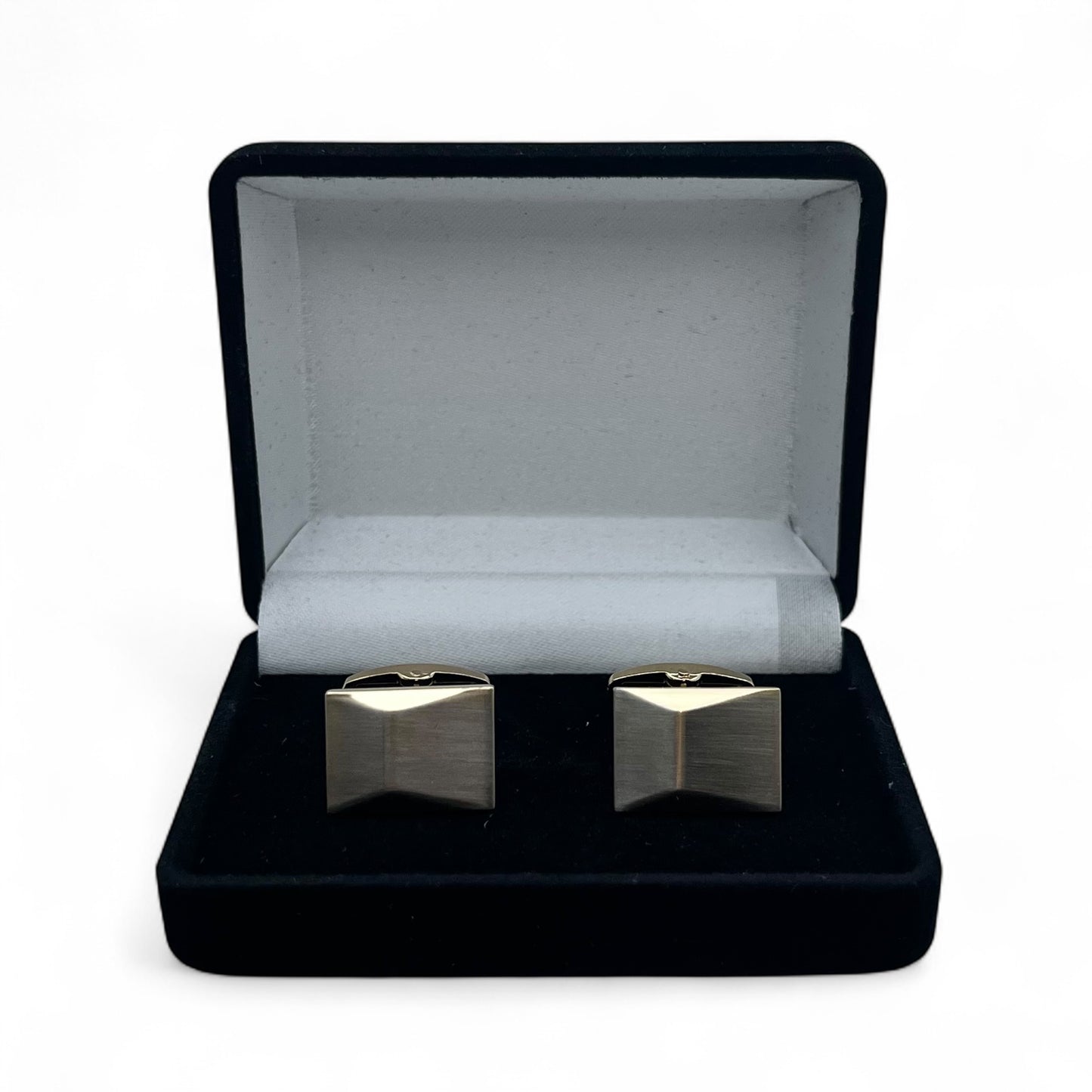 Slate Edge Golden Cufflinks