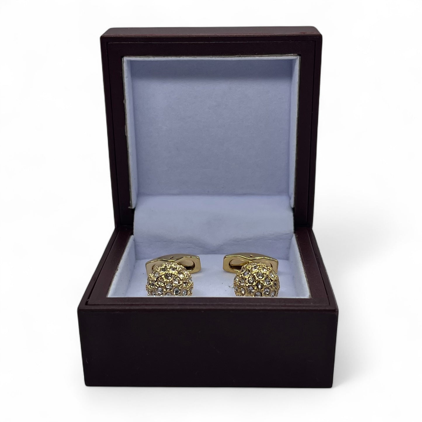 Celestial Orb Golden Cufflinks