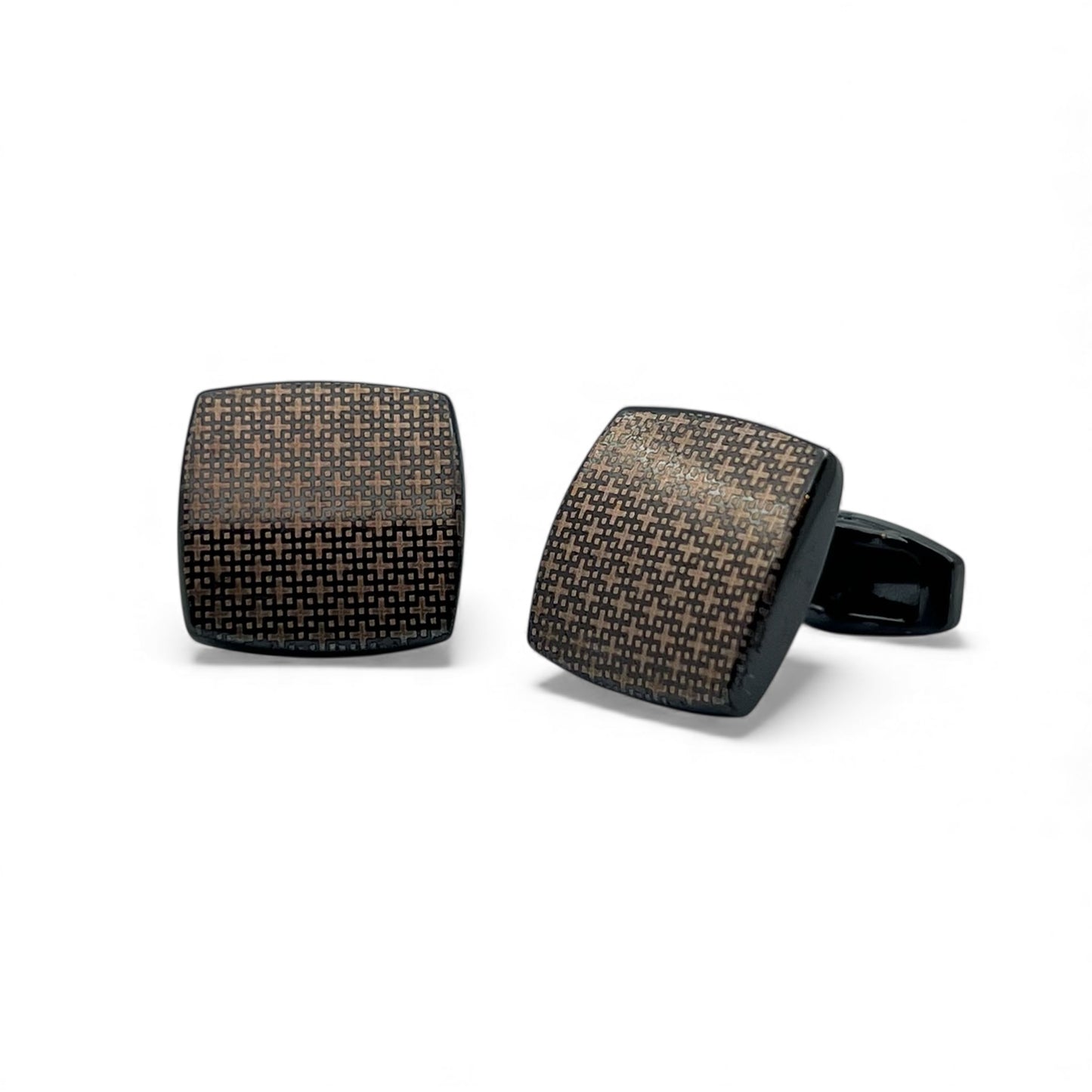 Axis Grey Metallic Cufflinks