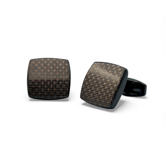 Axis Grey Metallic Cufflinks