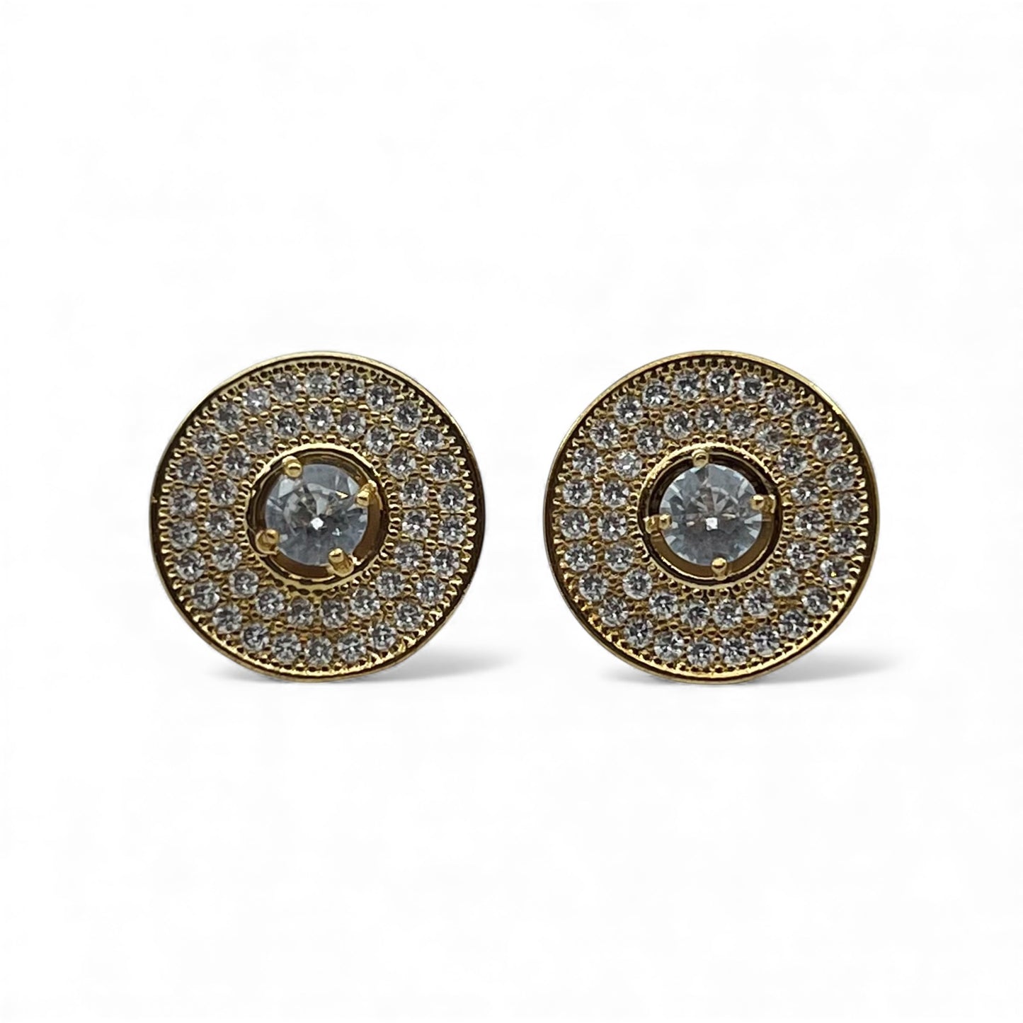 Regalia Orb Golden Cufflinks