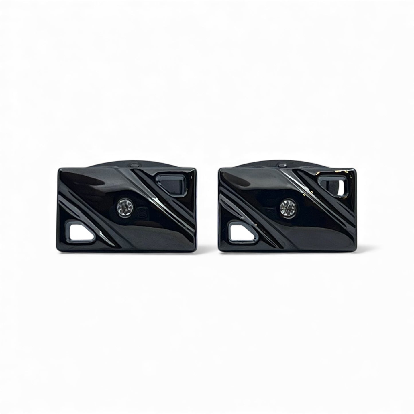 Rhinta Grey Metallic Cufflinks