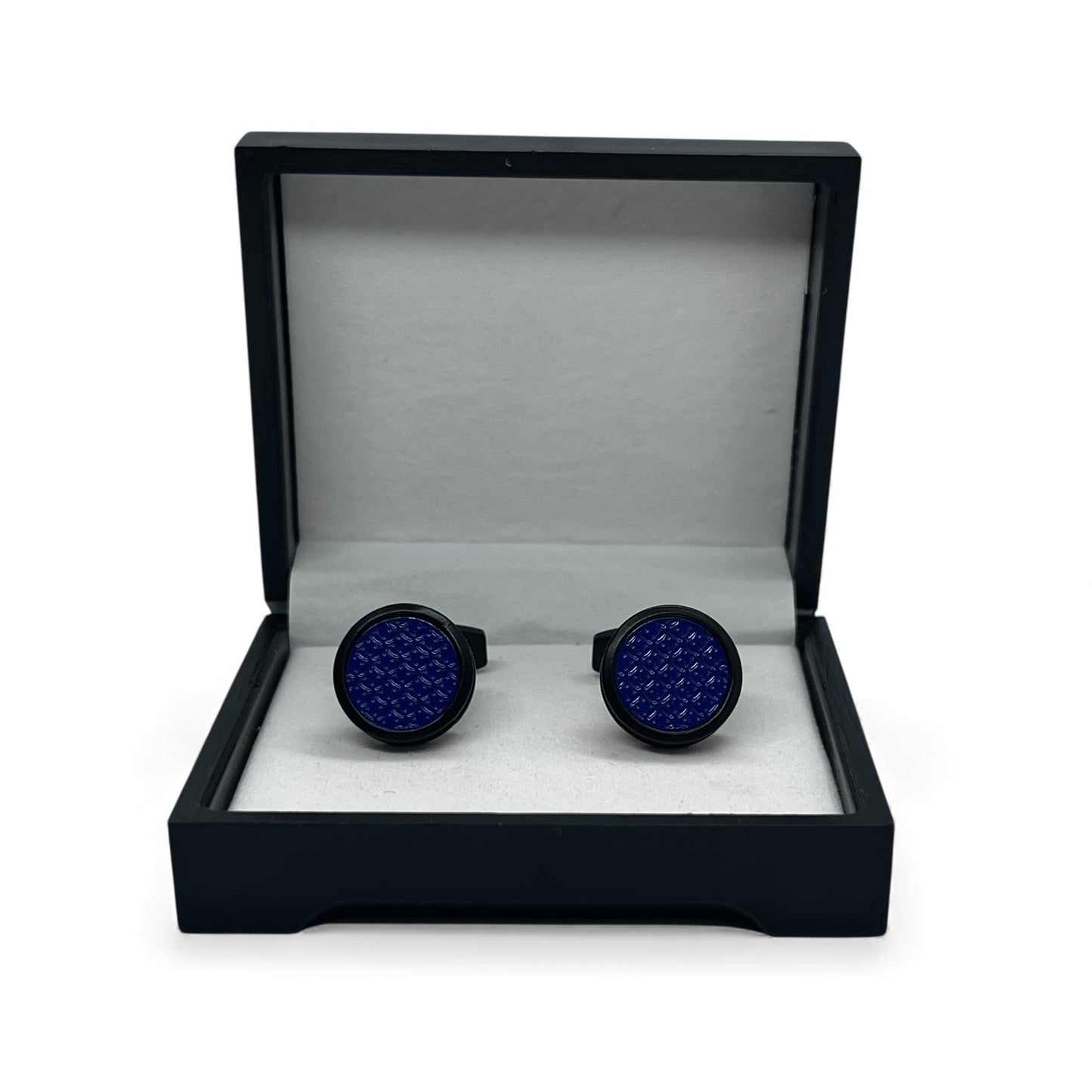 Blue Regent Black Cufflinks