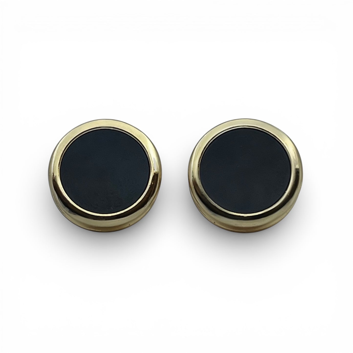 Black Halo Golden Cufflinks